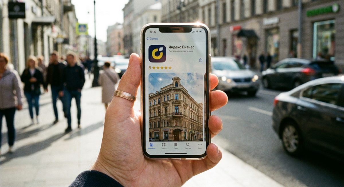 Регистрация компании в Яндекс Бизнесе на смартфоне